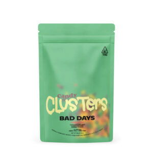 packaging of bad days nerds clusters gummies