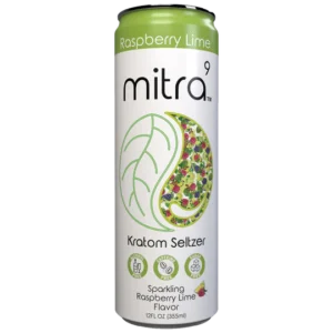 Mitra9 Raspberry Lime Kratom Seltzer