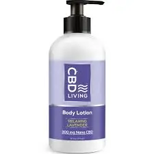 CBD Living Lotion - Lavender 300 MG