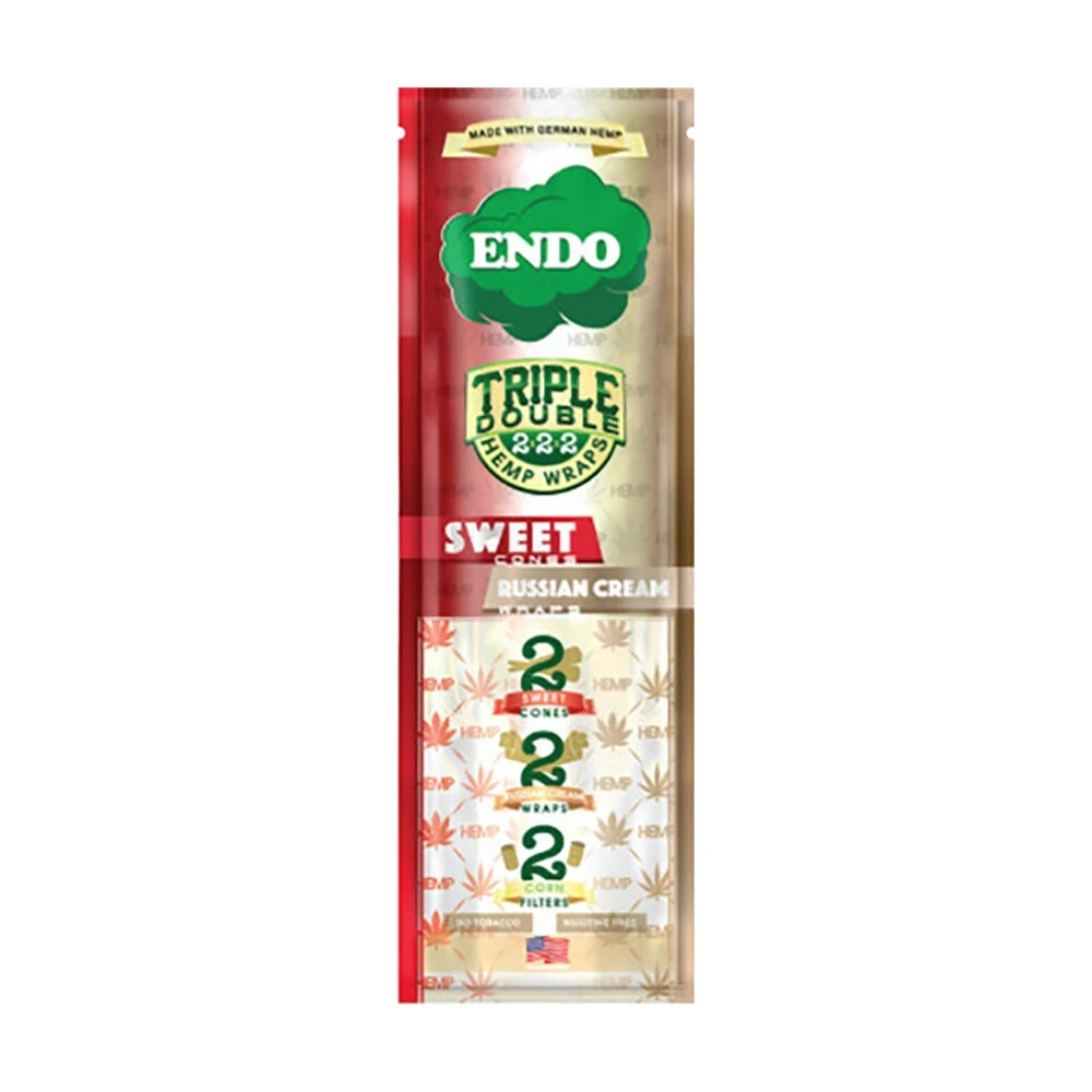 Endo Hemp Wraps Flavored Triple Doubles