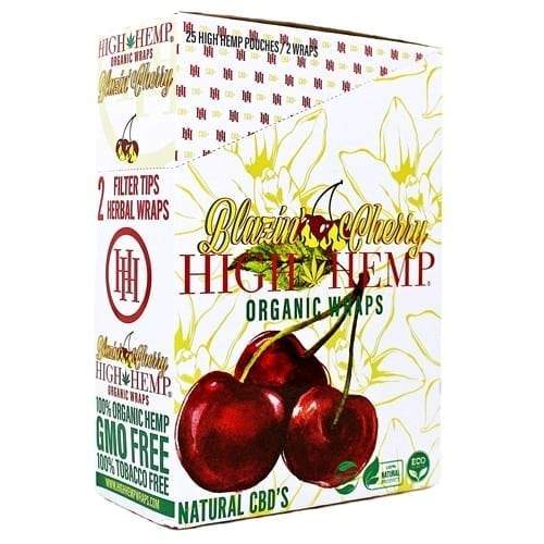 High Hemp WRAP - Blazin Cherry