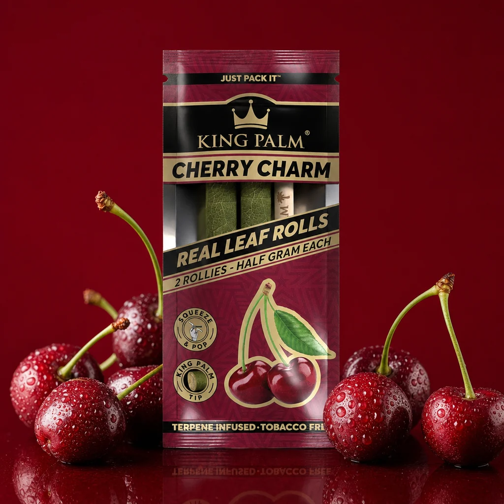 King Palm 2 Rollie Cherry Charm