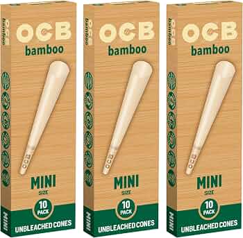 OCB Bamboo Cone Mini (10ct)