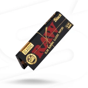RAW BLACK ROLLING PAPERS 125