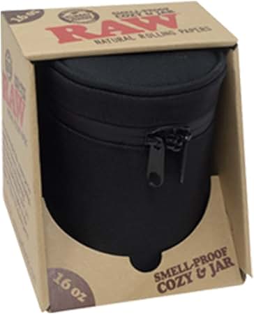 Raw Smell Proof Cozy and Jar