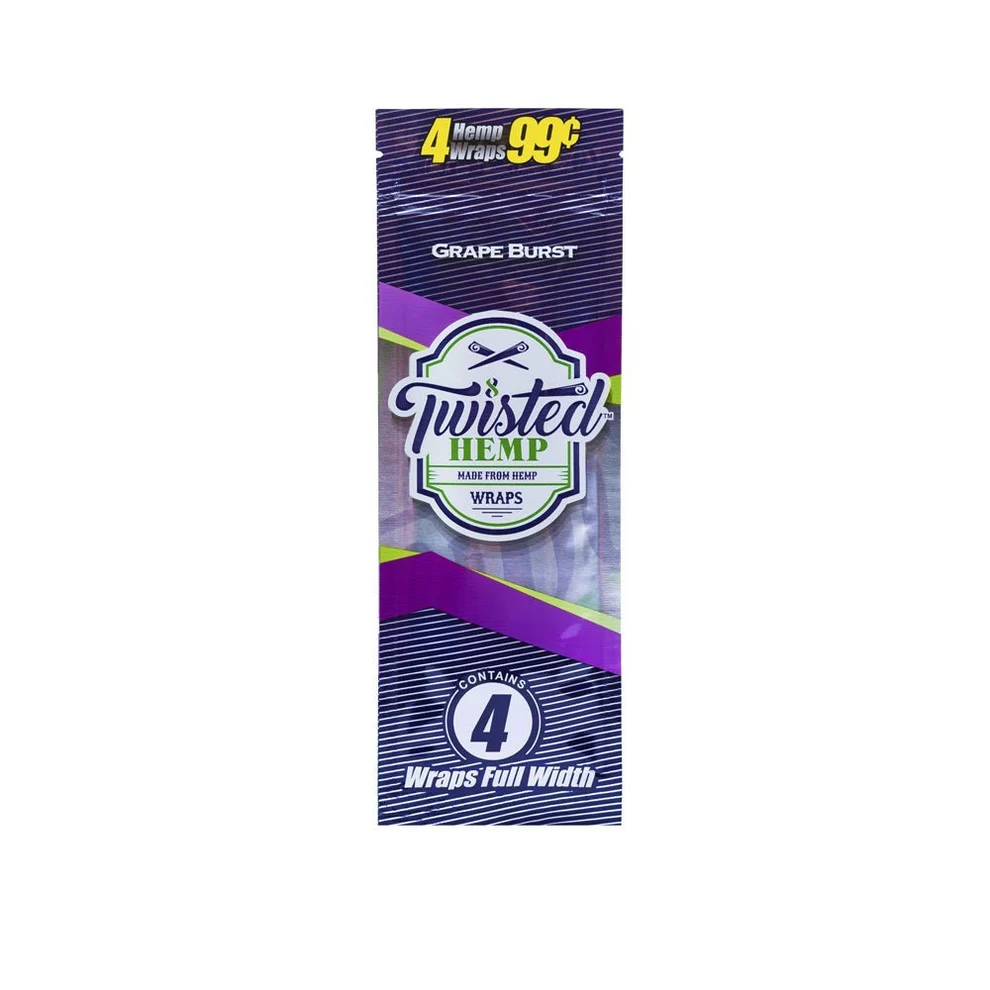 Twisted Hemp Grape Wraps