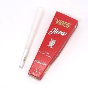 Vibes King Size Cones - Hemp