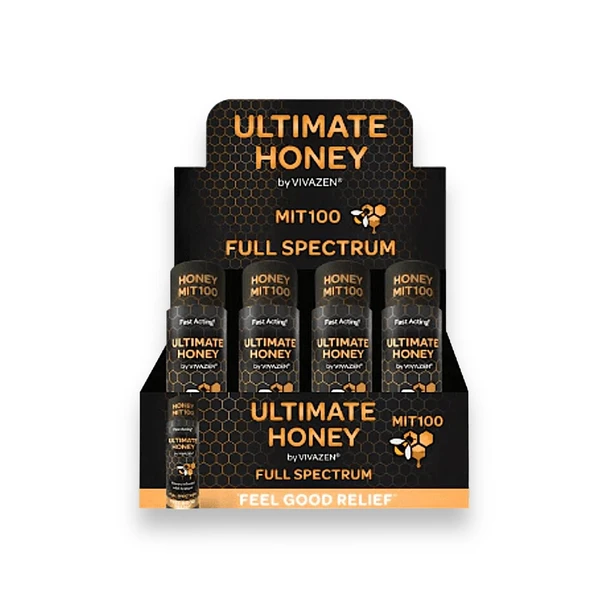 Viva Zen Kratom Extract Shot Ultimate Honey Mit100 15ml box 94798