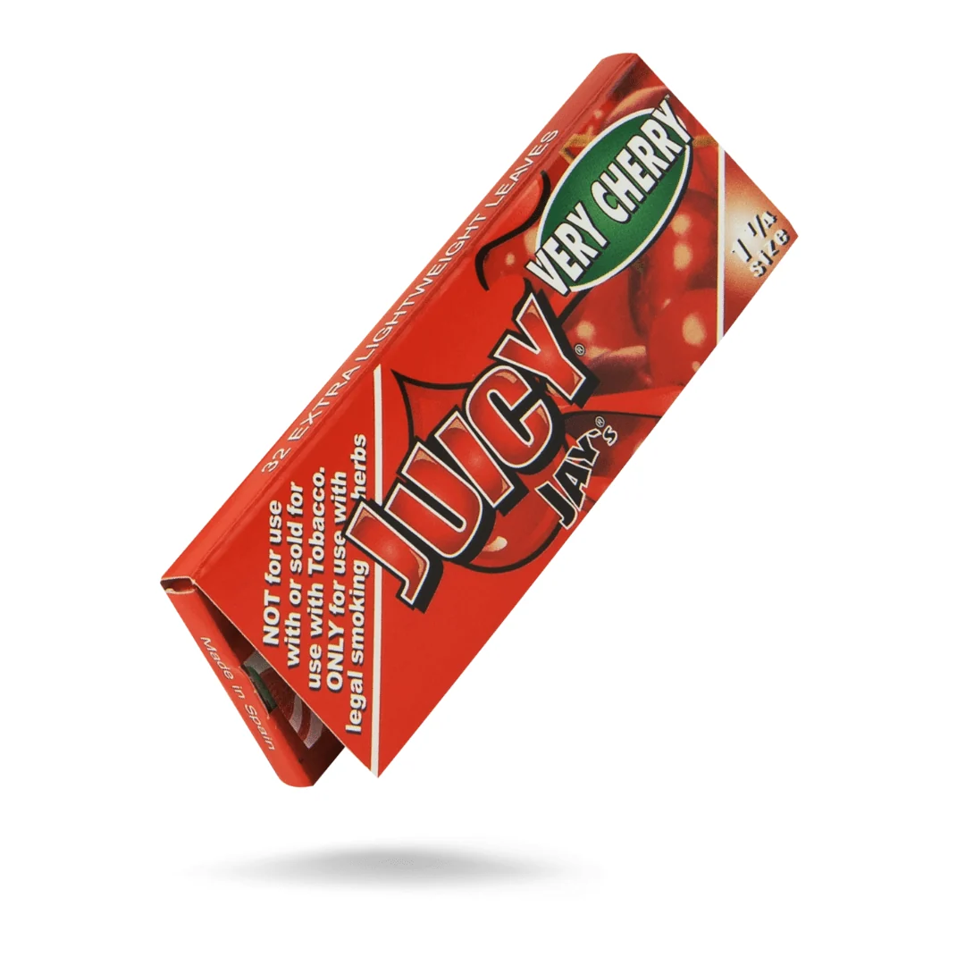 juicy jay s very cherry flavoured rolling papers 1 1 4 1 very cherry vape superstore saskatchewan canada 712615222