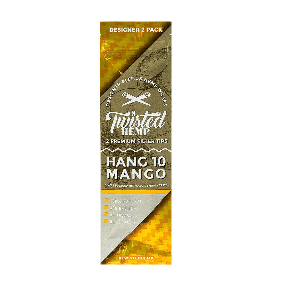 twisted hemp hang ten mango