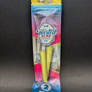 Twisted Hemp CONE - Tropical Breeze