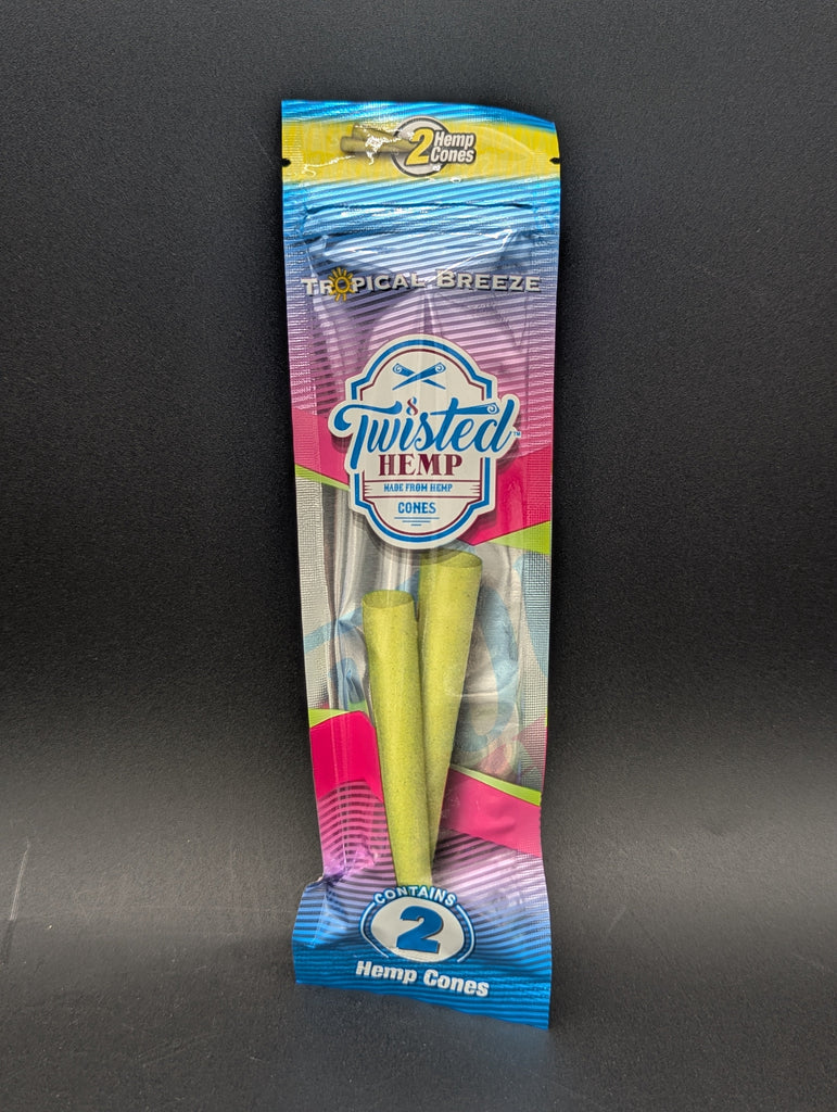 Twisted Hemp CONE - Tropical Breeze