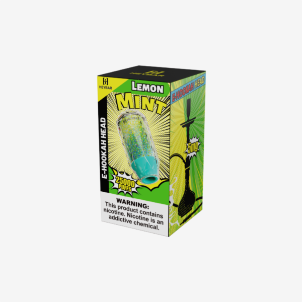 Heybar | E-Hookah Head - Lemon Mint - Image 2