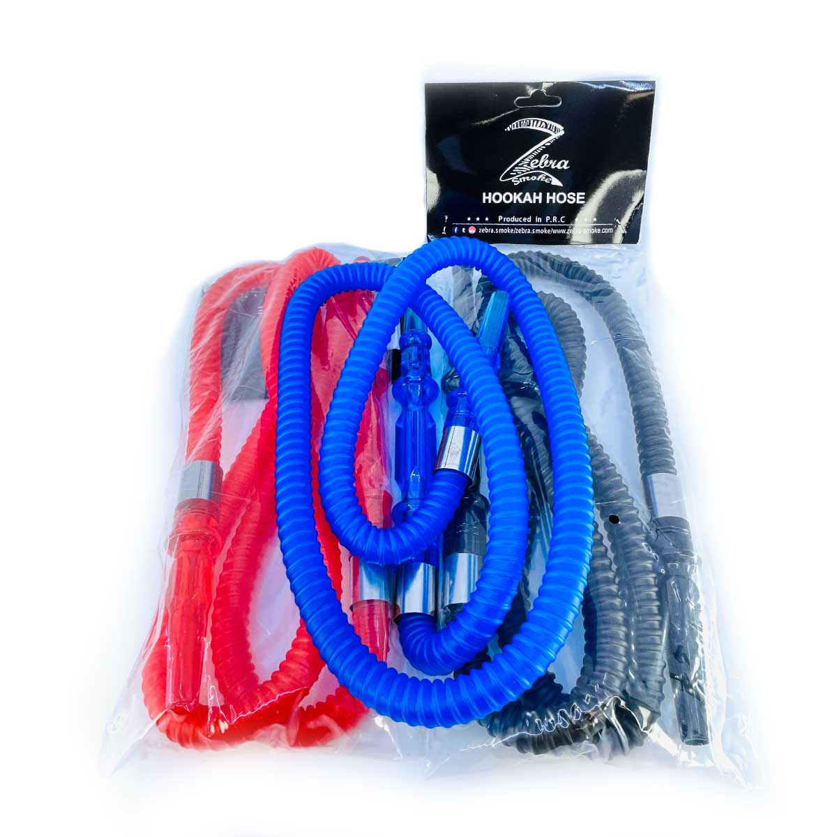 zebra hookah large tonic   washable hose   mix colors   pa 13