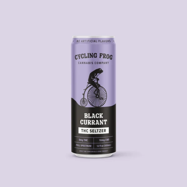 Cycling Frog | Hemp Seltzer - Black Currant