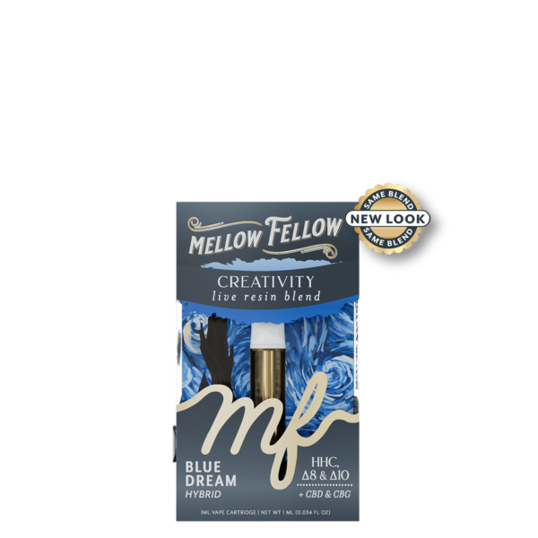 Mellow Fellow | 1ml Live Resin Blend Vape Cartridge - Image 9