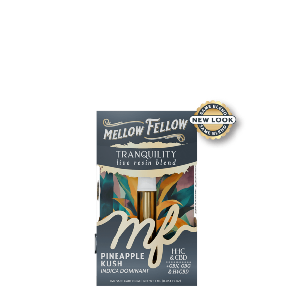 Mellow Fellow | 1ml Live Resin Blend Vape Cartridge - Image 7