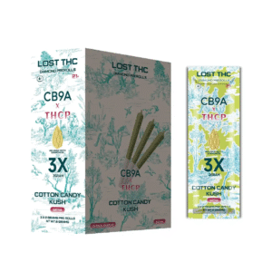 Lost THCP CB9A Diamond Prerolls Cotton Candy Kush
