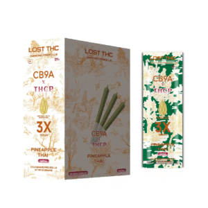 Lost THCP CB9A Diamond Prerolls Pineapple Thai