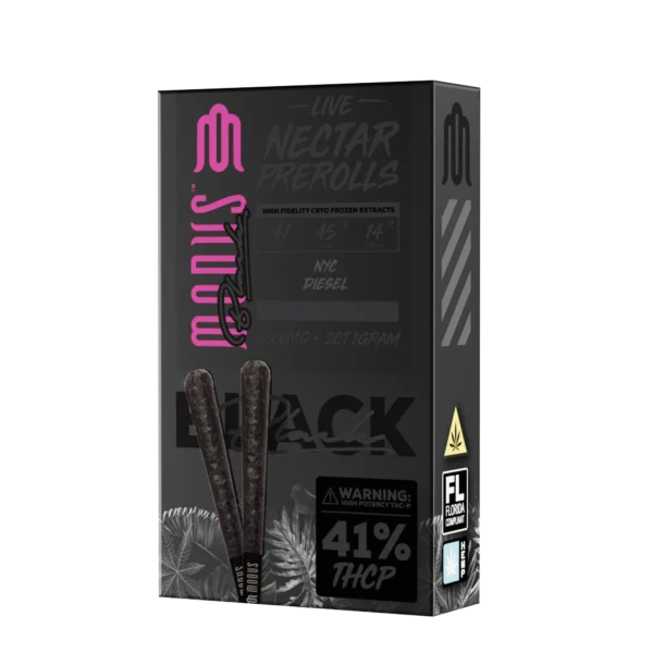 Modus Live Nectar THCP Prerolls Black NYC Diesel