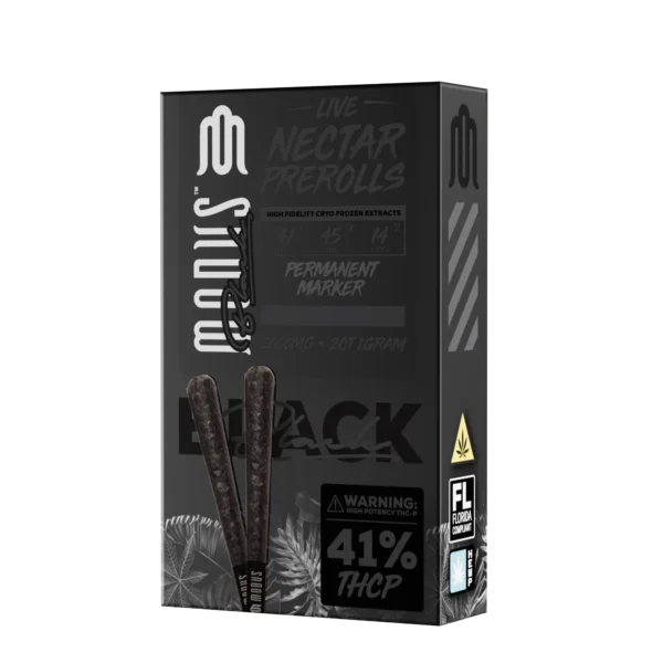 Modus Live Nectar THCP Prerolls Black Permanent Marker