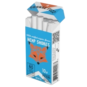 Orange Fuzz CBD/CBG Hemp Smokes