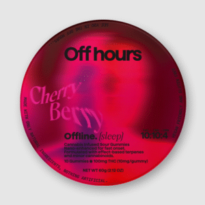 Off Hours Delta 9 Gummies Cherry Berry