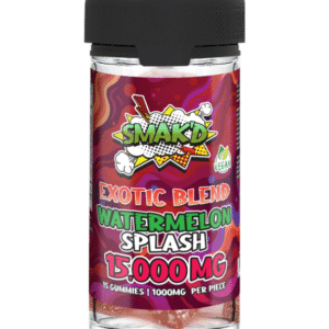 Smak'd Exotic Blend Gummies Watermelon Splash