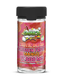 Smak'd Exotic Blend Gummies Passion Fruit Mango