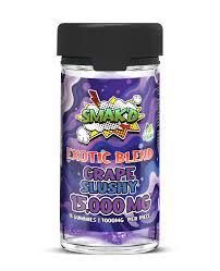 Smak'd Exotic Blend Gummies Grape Slushie