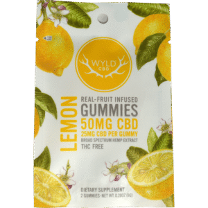 WLYD CBD Broad Spectrum Cbd Gummies: Lemon 50 Mg