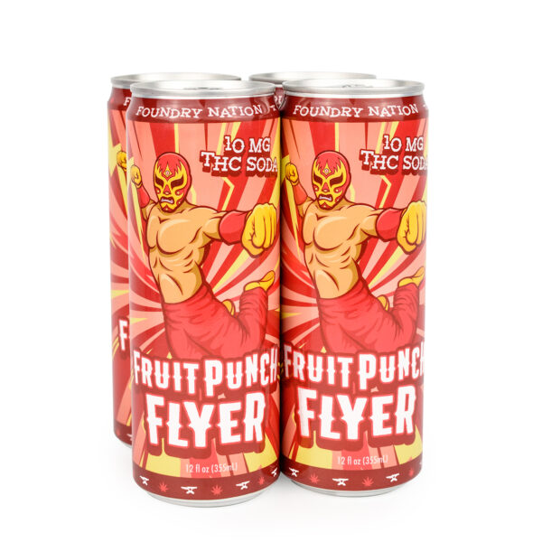Foundry Nation | Ringside Refreshers 10mg THC | Fruit Punch Flyer