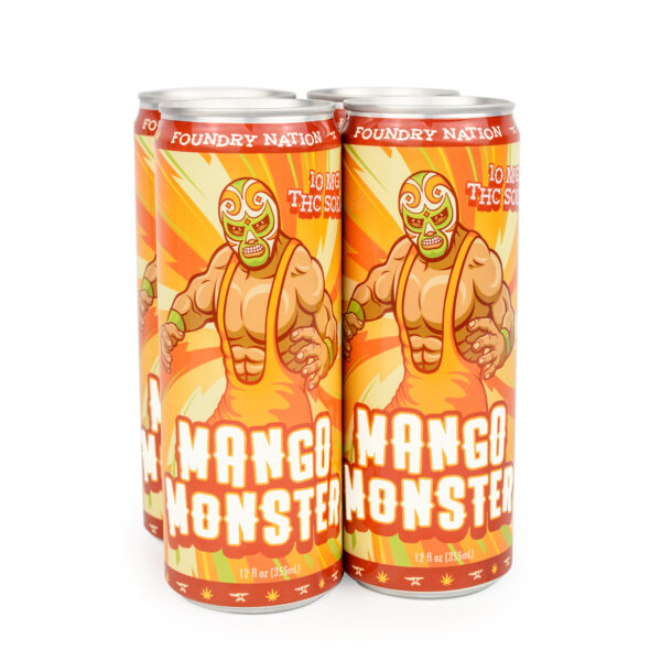 Foundry Nation | Ringside Refreshers 10mg THC | Mango Monster