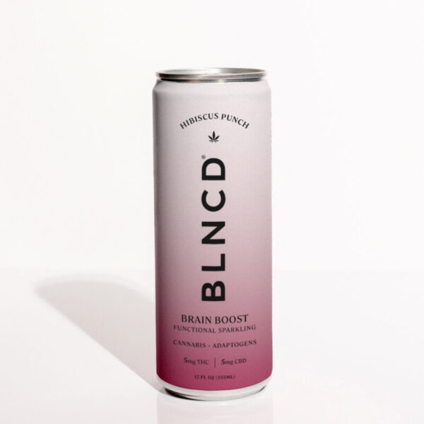 BLNCD | 5mg THC & 5mg CBD + Mushroom Functional Elixir - Hibiscus Punch