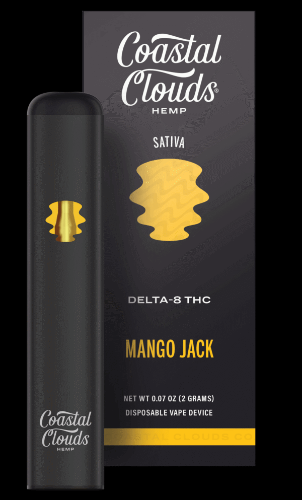 Coastal Clouds | Delta-8 THC + HHC-P 2g disposables - Mango Jack
