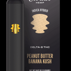 Coastal Clouds | Delta-8 THC + HHC-P 2g disposables - Peanut Butter Banana Kush
