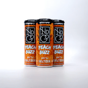 Indigo | 8MG THC Seltzer - Peach Buzz