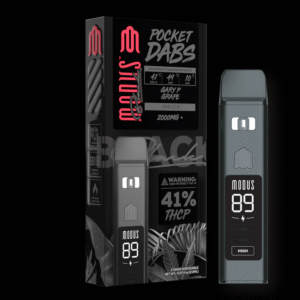 Modus | Black: Pocket Dabs 2g Vape - Gary P Grape