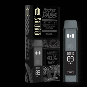 Modus | Black: Pocket Dabs 2g Vape - Pineapple Upside Down Cake