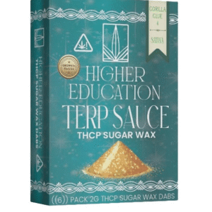 Higher Education 2G Terp Sauce THC-P Sugar Wax Dabs - Gorilla Glue