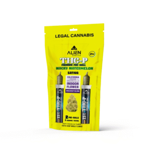 Alien Exotics | THC-P Premium 1.5 Gram Pre-Rolls - Wacky Watermelon