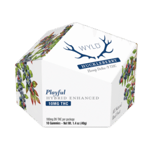 Wyld CBD | D9 Hemp THC Gummies + CBG, CBN, CBD - Huckle Berry