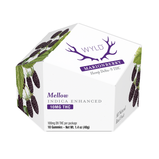 Wyld CBD | D9 Hemp THC Gummies + CBG, CBN, CBD - Marion Berry