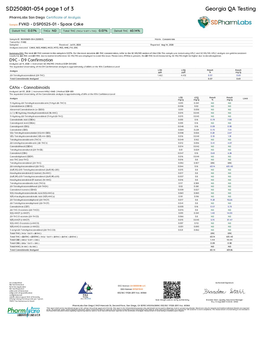 FVKD EXOTICS THC-P LIVE ROSIN 3.5G: SPACE CANDY - Image 2