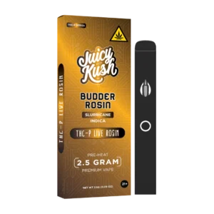 JUICY KUSH BUDDER ROSIN THC-P LIVE RESIN 2.5G : SLURRICANE