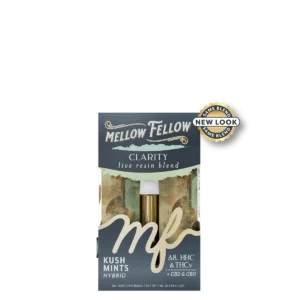 MELLOW FELLOW CLARITY LIVE RESIN BLEND: D8 + CBN + THCV + CBD + CBG - KUSH MINTS