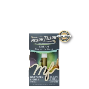 MELLOW FELLOW DREAM LIVE RESIN BLEND: D8 + CBN + THCP+ HHC + CBD - NORTHERN LIGHTS