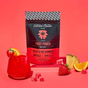 Coastal Clouds Delta 9 Fruit Punch Gummies