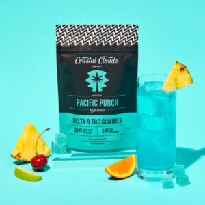 Coastal Clouds Delta 9 Pacific Punch Gummies