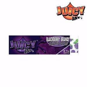 0004662 juicy jays 1 14 size blackberry brandy flavored rolling papers 360